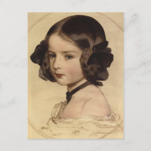 Franz Winterhalter-Pincess Clothilde Saxen Coburg Postcard