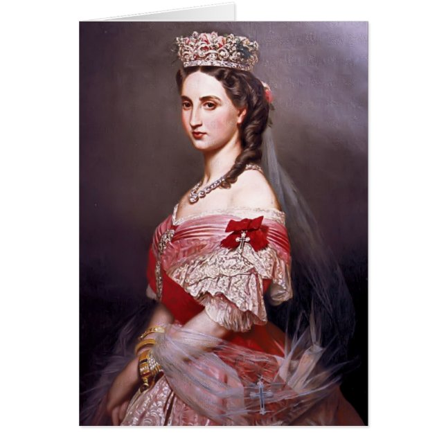 Franz Winterhalter- Portrait of Charlotte,Belgium (Front)