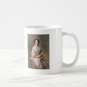 Franz Winterhalter- Portrait of Empress Maria Coffee Mug