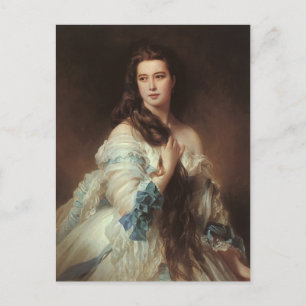 Franz Xaver Winterhalter-Portrait of Madame Rimsky Postcard