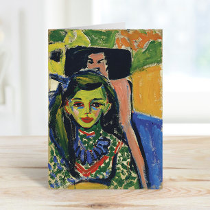 Fränzi   Ernst Ludwig Kirchner Card