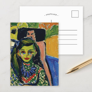 Fränzi   Ernst Ludwig Kirchner Postcard
