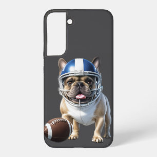 französische Bulldogge American Football Samsung Galaxy Case