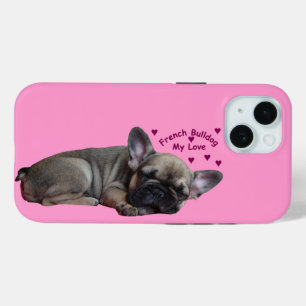 Französische Bulldogge iPhone 15 Case