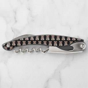 Französische Bulldogge French Bulldog Hippie Corkscrew