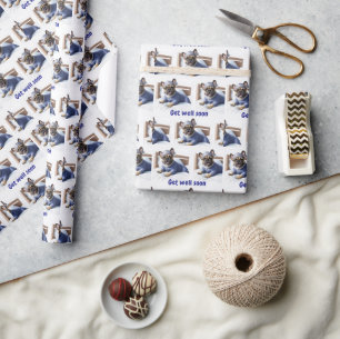 Französische Bulldogge Gesundheit Wrapping Paper