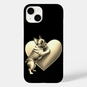 Französische Bulldogge I love you Case-Mate iPhone 14 Case