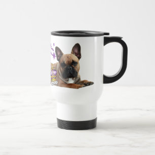 Französische Bulldogge kleine Prinzessin Travel Mug