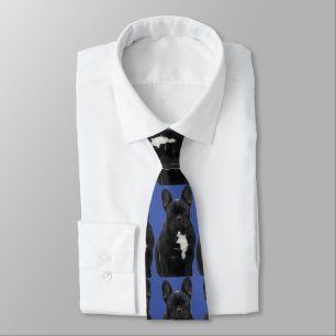 Französische Bulldogge Krawatte Tie
