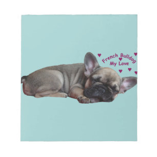 Französische Bulldogge Notepad