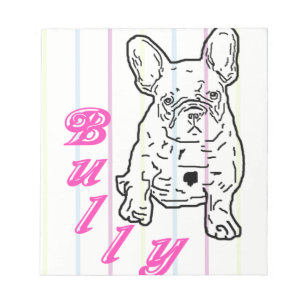 Französische Bulldogge Notizblock Notepad
