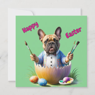Französische Bulldogge Ostern