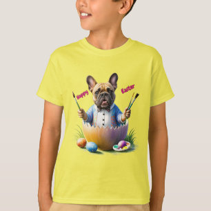 Französische Bulldogge Ostern T-Shirt