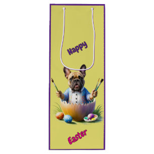 Französische Bulldogge Ostern Wine Gift Bag