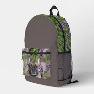 Französische Bulldogge  Printed Backpack