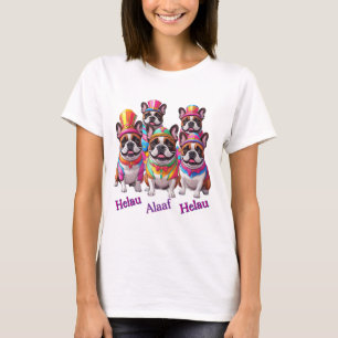 Französische Bulldogge Rosen French Bulldog T-Shirt