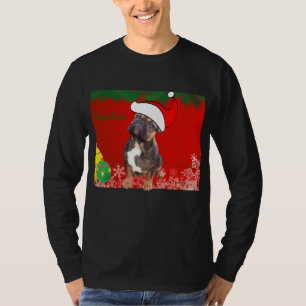 Französische Bulldogge Santa Claus T-Shirt
