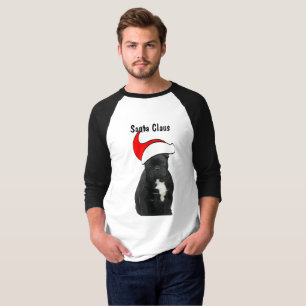 Französische Bulldogge Santa Claus T-Shirt