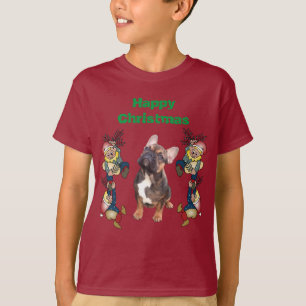 französische Bulldogge Shirt Weihnachten
