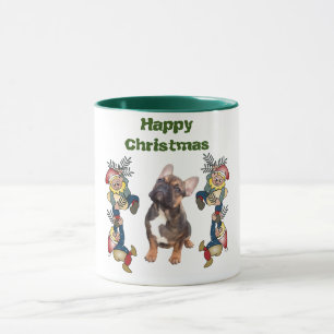 französische Bulldogge Tasse Weihnachten  Mug