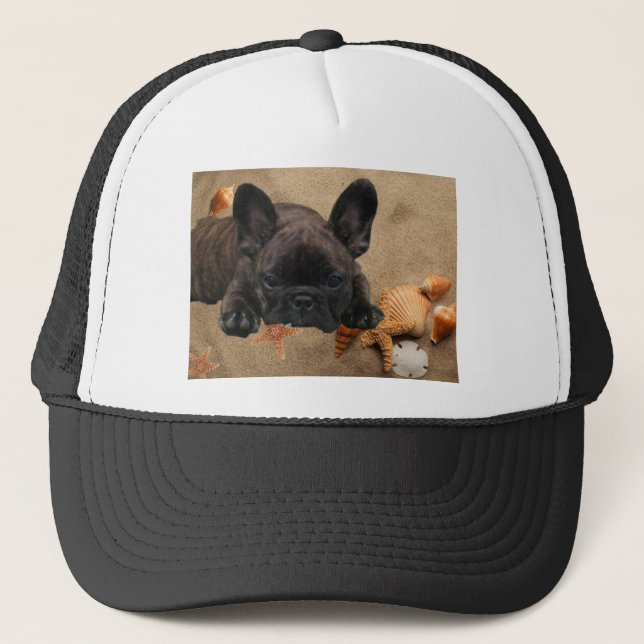 Französische Bulldogge Trucker Hat (Front)