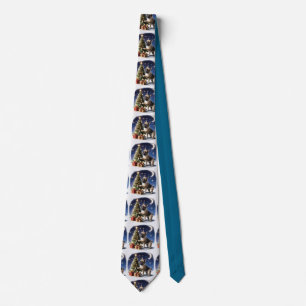 Französische Bulldogge Weihnachtsbaum Tie