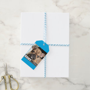 Französische Bulldogge Welpe Gift Tags