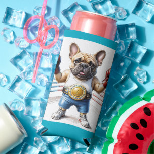 Französische Bulldoggen boxring Seltzer Can Cooler