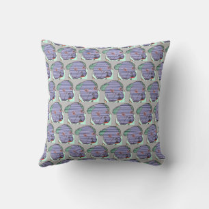 Französische Bulldoggen Comic Cushion
