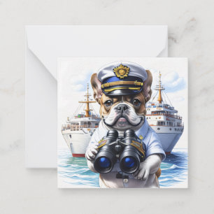 Französische Bulldoggen French Bulldog Travel Card