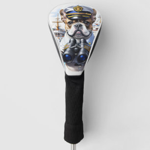 Französische Bulldoggen French Bulldog Travel Golf Head Cover