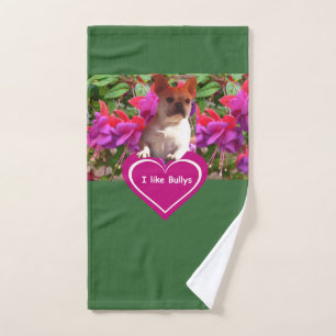 Französische Bulldoggen Hand Towel