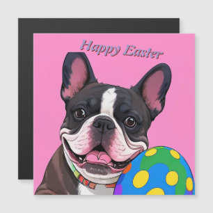 französische Bulldoggen Happy Easter