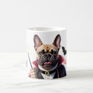 französische Bulldoggen Happy Halloween Coffee Mug