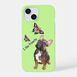 Französische Bulldoggen iPhone 15 Case
