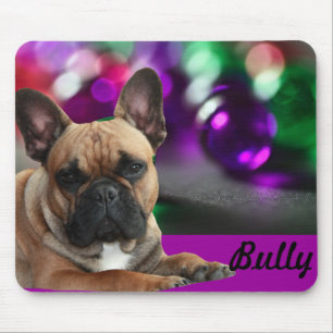 Französische Bulldoggen Mousepad