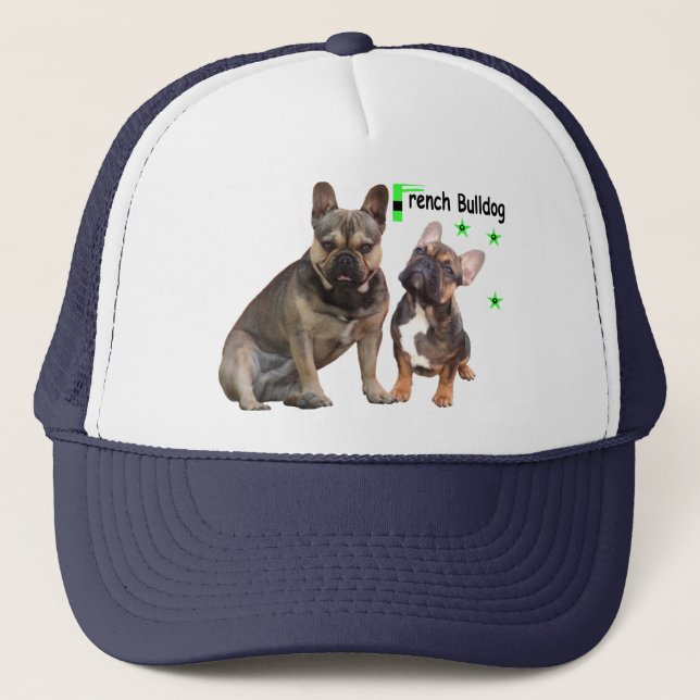 Französische Bulldoggen Trucker Hat (Front)
