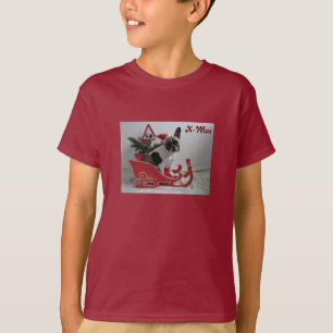 Französische Bulldoggen Weihnachten Shirt