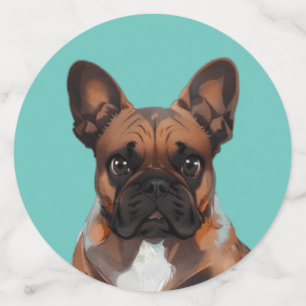 französische Bulldoggen zwei Freunde, Confetti