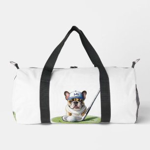 Französischen Bulldoggen Golfplatz Duffle Bag