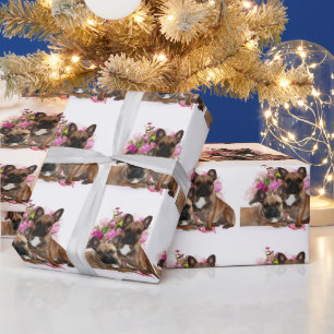 Französischen Bulldoggen Wrapping Paper