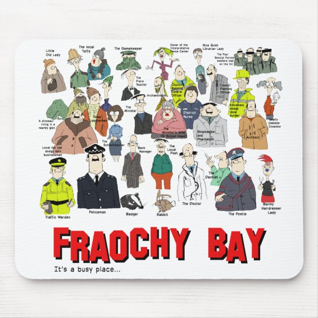 Fraochy Bay Mousemat (Front)