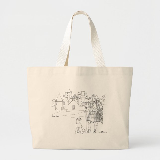 Fraser Castle, Scotland Tote Bag (Front)