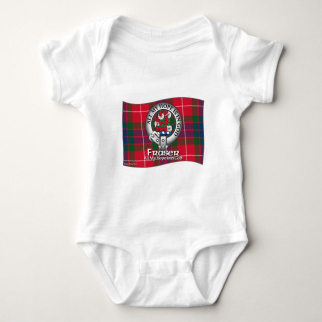 Fraser Clan Baby Bodysuit (Front)