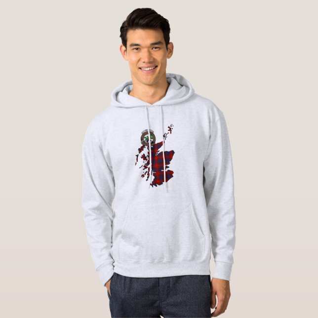 Fraser Clan Badge Adult Hoodie (Front Full)