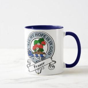 Fraser Clan Badge Mug