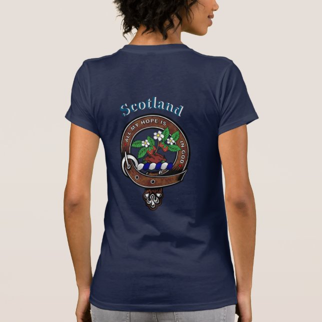 Fraser Clan Badge Women's T-Shirt (Back)