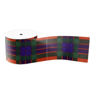 Fraser clan Plaid Scottish tartan Grosgrain Ribbon