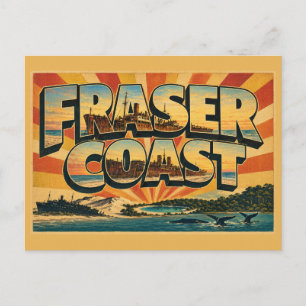 Fraser Coast Queensland Australia Coastal Region Postcard