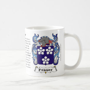 Fraser Family Coat of Arms Mug